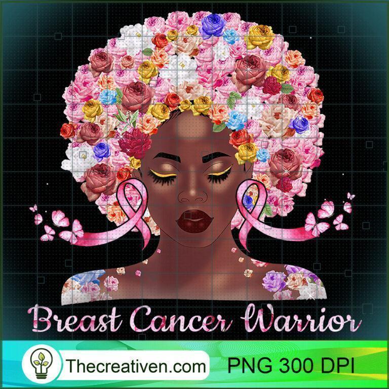 Black Women Fight Like A Queen Pink Ribbon Breast Cancer Png Afro