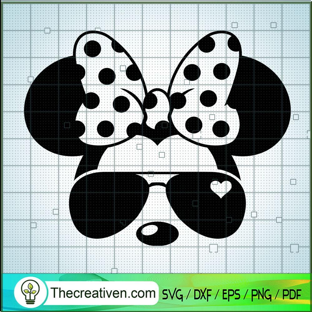 Minnie Polka Dot Bow SVG Mickey And Minnie SVG Walt Disney SVG