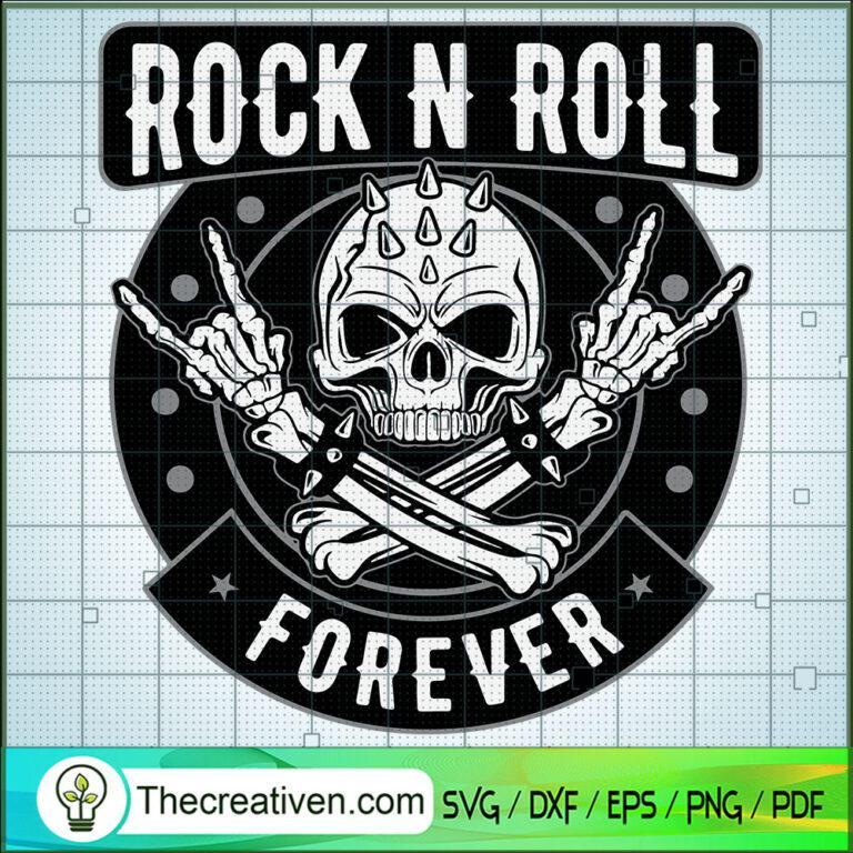 Skull Hands Rock N Roll Svg Rock And Roll Svg Skeleton Rock Hand Svg