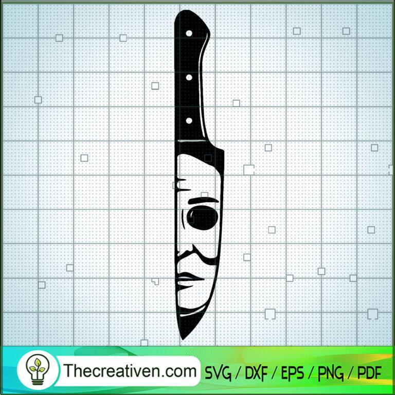 Michael Myers Knife SVG Horror Characters SVG Halloween SVG Premium