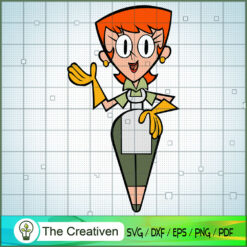 Dexter's Mom SVG, Cartoon SVG, Dexter's Laboratory SVG