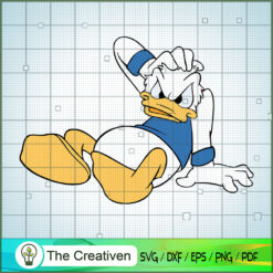 Donald Duck Oh SVG, Cartoon SVG, Donald Duck SVG