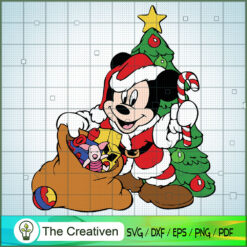 Mickey Santa Claus SVG , Disney Christmas SVG , Disney Mickey SVG