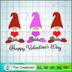 Valentine's Gnomes SVG, Valentine SVG, Gnomes SVG