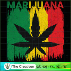 Cannabis Weed Marijuana Colorful SVG , Marijuana Leaf SVG, Cannabis SVG, Pot Leaf SVG, Weed SVG