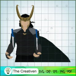 Loki Shadow Art SVG, Loki SVG, Tom Hiddleston SVG, Loki Marvel SVG