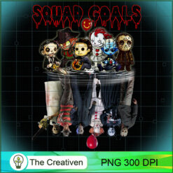 Squad Goals Horror PNG, Halloween PNG, Horror PNG