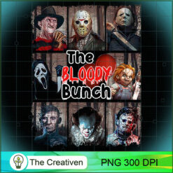The Bloody Bunch PNG, Halloween PNG, Horror PNG