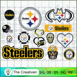 Pittsburgh Steelers Bundle SVG, Football Svg Bundle SVG , NFL Team SVG , Pittsburgh Steelers Sport SVG