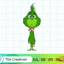 The Grinch Kid SVG , Grinch SVG, Christmas Tree SVG, Merry Christmas SVG
