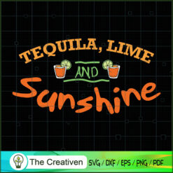 Tequila Limes Sunshine Beach Funny SVG, Trending SVG, Summer Time SVG, Drinking SVG