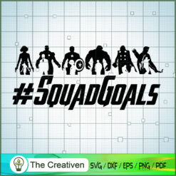 Squad Goals Avengers SVG, Avengers SVG, Movie SVG, Super Hero SVG