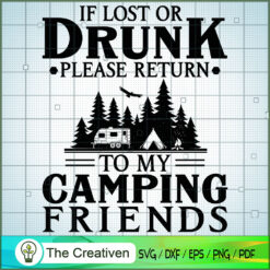 I'm A Simple Girl Love Camping SVG, Camping SVG, Adventure SVG, Love Camper SVG, Travel SVG