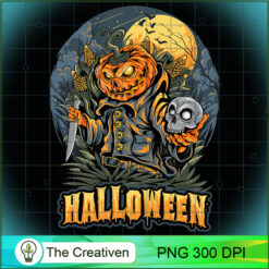 Pumpkin Killer Halloween PNG, Pumpkin PNG, Halloween PNG, Horror PNG