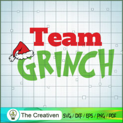 Team Grinch SVG, Grinch Christmas SVG, The Grinch SVG