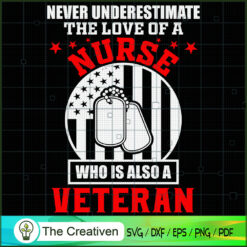 Never Underestimate Power of Veteran Dad SVG, Army SVG, Veterans Day SVG, Veteran Flag SVG , Veteran SVG