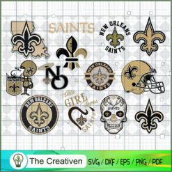New Orleans Saints Bundle SVG, Football Svg Bundle SVG , NFL Team SVG , New Orleans Saints Sport SVG