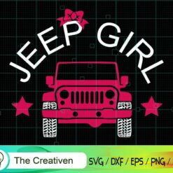 Colorful Jeep SVG Jeep Girl SVG, Colorful Jeep, Jeep Girl Digital File, Jeep SVG