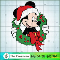 Merry Christmas Mickey SVG , Disney Christmas SVG , Disney Mickey SVG, Funny Mickey SVG
