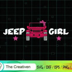 Jeep Girl SVG, Jeep Girl Digital File, Jeep SVG