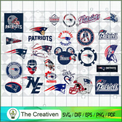 New England Patriots Bundle SVG, Football Svg Bundle SVG , NFL Team SVG , New England Patriots Sport SVG