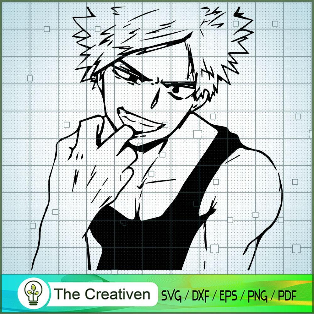 Katsuki Bakugou SVG , Class 1-A Student SVG, My Hero Academy Movie SVG ...