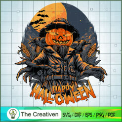 The Scarecrow Happy Halloween Horror SVG, Horror SVG, Halloween SVG