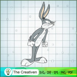 Bugs Bunny Angry SVG, Cartoon SVG, Bugs Bunny SVG, Easter SVG