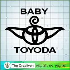 Baby ToYoda SVG, Star Wars SVG, The Mandalorian SVG, Grogu SVG