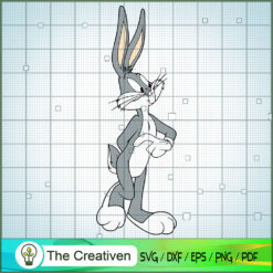 Bugs Bunny Fun SVG, Cartoon SVG, Bugs Bunny SVG, Easter SVG