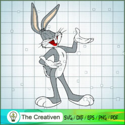 Bugs Bunny Tell Something SVG, Cartoon SVG, Bugs Bunny SVG, Easter SVG