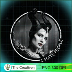 Maleficent  I Hate People PNG, Halloween PNG, Horror PNG