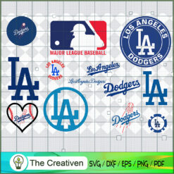 Los Angeles dodgers Starbucks SVG, Los Angeles dodgers SVG, LA