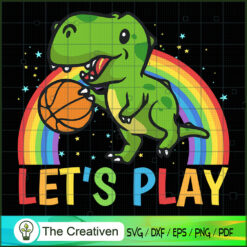 Dinosaur Let's Play SVG, Dinosaur T-rex SVG, Jurassic Park SVG, Jurassic World SVG