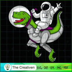 Astronaut Riding T-Rex Dinosaur  SVG, Dinosaur T-rex SVG, Jurassic Park SVG, Jurassic World SVG