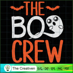 The Boo Crew Halloween SVG, Boo Crew SVG, Halloween SVG
