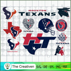 Houston Texans Bundle SVG, Football Svg Bundle SVG , NFL Team SVG , Houston Texans Sport SVG