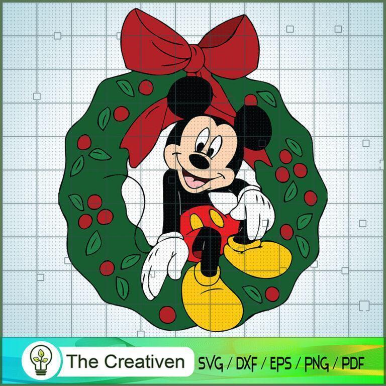 Mickey Merry Christmas Svg Disney Christmas Svg Disney Mickey Svg Mickey Mouse Svg