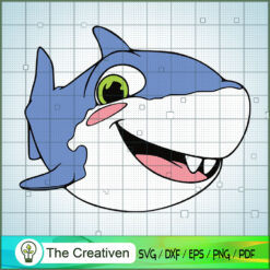 Funny Shark Cocomelon SVG, Cocomelon SVG, Cartoon Movie SVG
