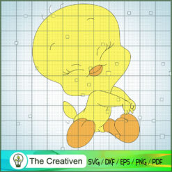 Cute Baby Tweety Bird SVG, Cartoon SVG, Characters Cartoon SVG