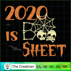 2020 Boo Sheet Skull Skeleton Halloween SVG , Happy Halloween SVG , Halloween SVG
