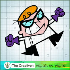 Dexter Smile SVG, Cartoon SVG, Dexter's Laboratory SVG