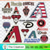 ArizonaDiamondbacks Logo Bundle Graphics 14376995 1 1