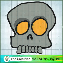 Skull Nightmare SVG, Nightmare SVG, Halloween SVG