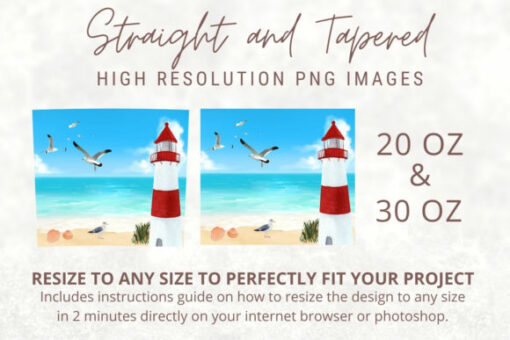Beach Tumbler Wrap 20oz Skinny Design Graphics 13632082 2 580x387 1