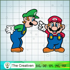 Mario Plumb Fiction SVG, Super Mario Brothers SVG, Game Mario SVG, Funny Mario SVG