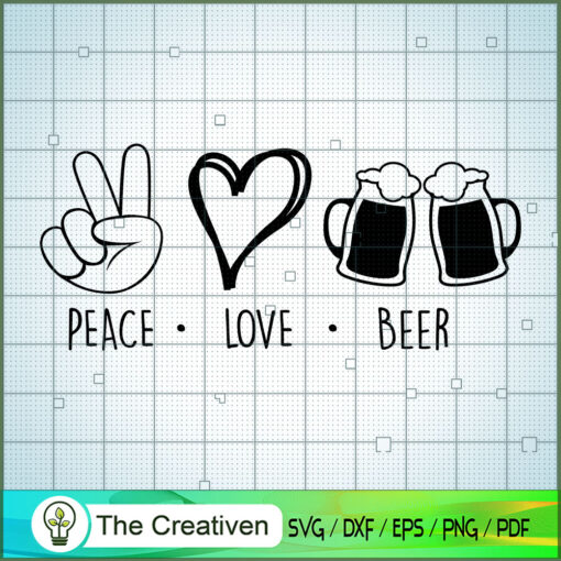 Peace Love Beer copy