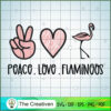 Peace Love Flamingos copy