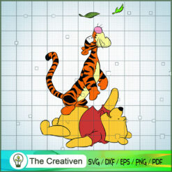 Pooh And Tiger SVG, Winnie The Pooh SVG, Disney Cartoon SVG