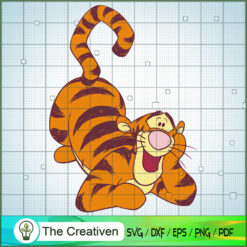 Tigger Fun Play SVG, Winnie The Pooh SVG, Disney Cartoon SVG